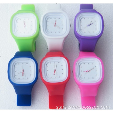 Negative Ions Silicone Bracelet Digital Watch (LZSH)